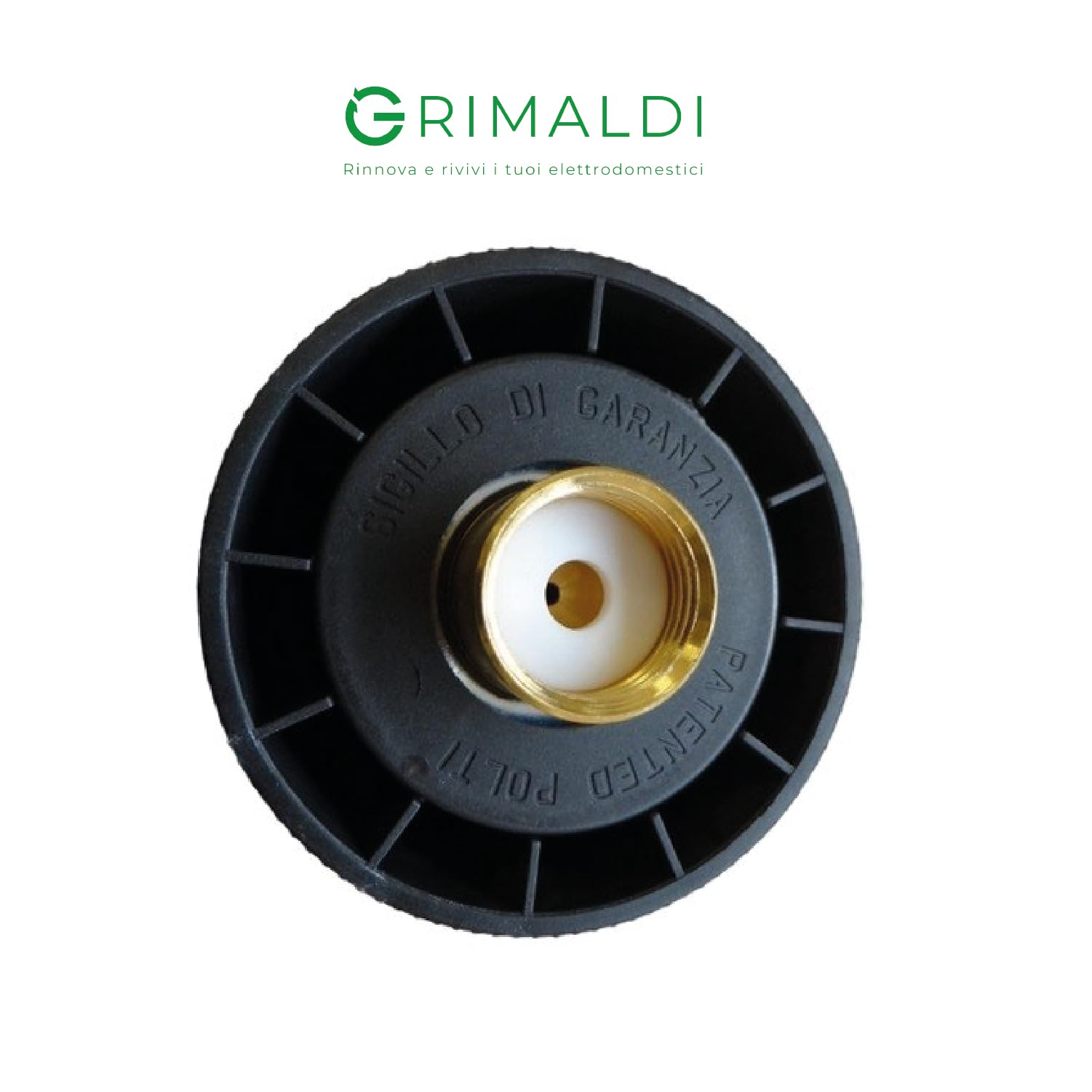 G GRIMALDI Tappo Sicurezza Vaporella Compatibile con Polti Ricambio per Ferro da Stiro a caldaia Valvola Limitazione Pressione,