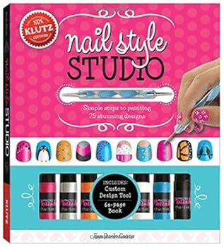 Hardcover Nail Style Studio: Simple Steps to Painting 25 Stunning Designs (Klutz) by Steele-Saccio, Eva (2013) Paperback Book