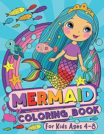 Mermaid Coloring Book
