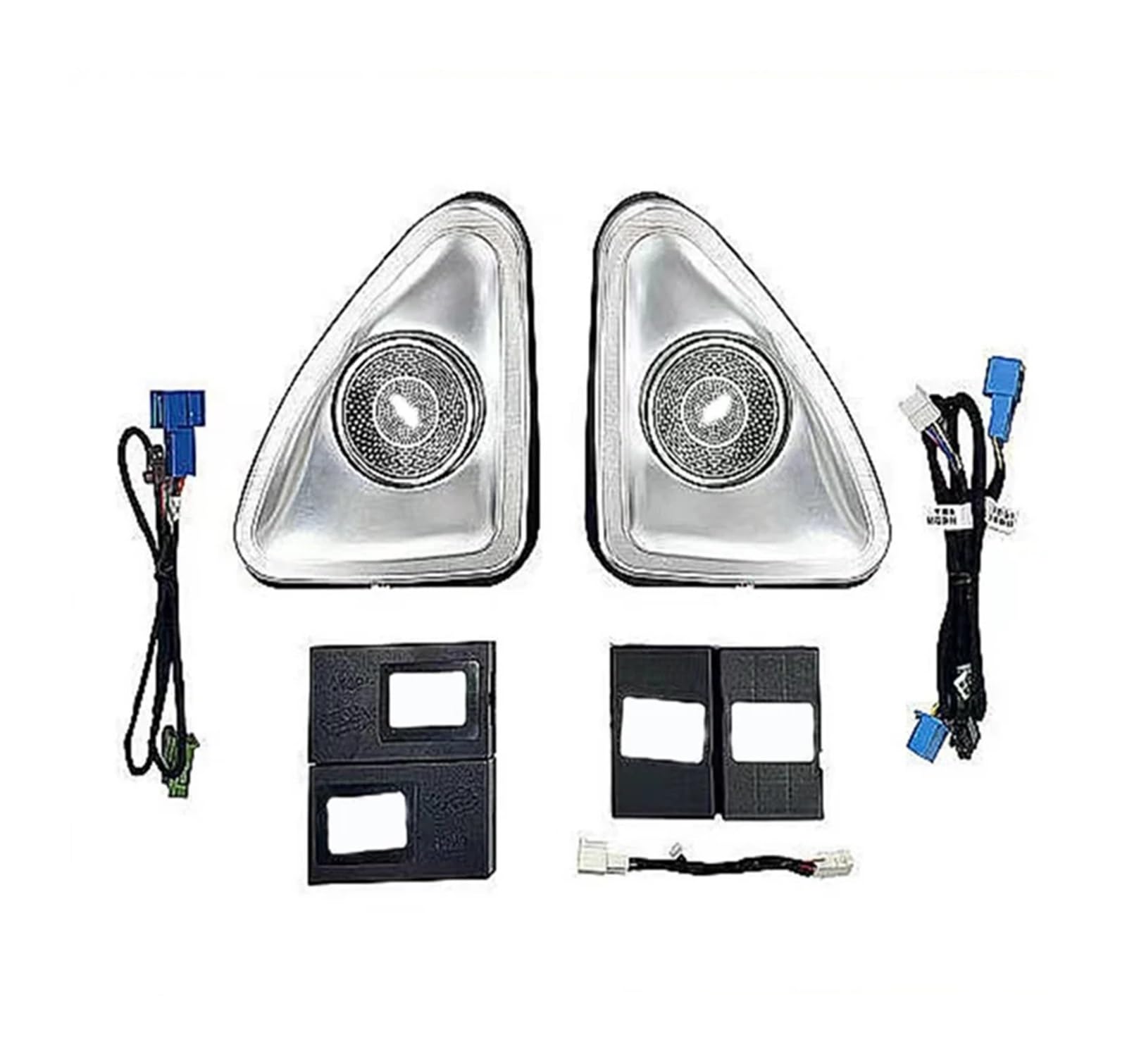 XCZPRKMXY 64 Color Colorful 4D Rotating Tweeter Compatible with Mercedes Benz GLA Class W247 2020 2021 2022 Models