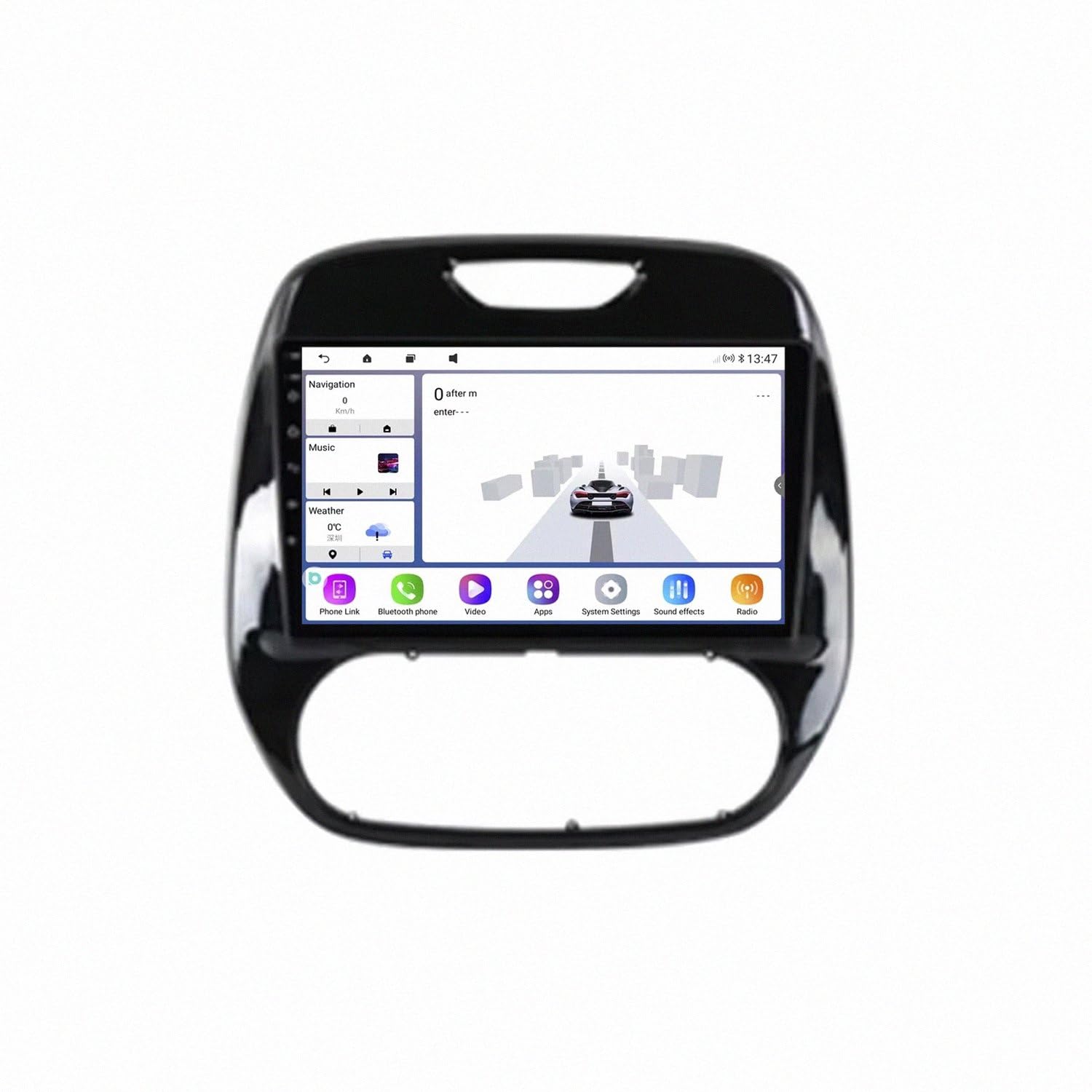 Autoradio touchscreen para Renault Captur con llamadas manos libres y Mirror Link 8