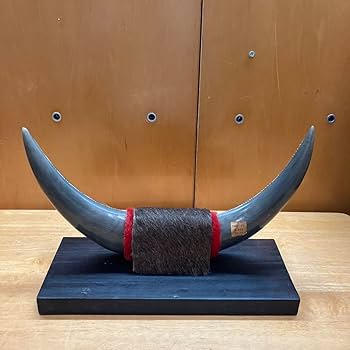 Amazon.co.jp: フィリピン 水牛の角 工芸品 彫刻細工 縁起物 オブジェ
