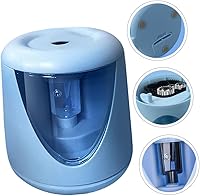Vista 5 de Electric Pencil Sharpener for Students Material Automatic Sharpener for Office and Classroom Use for Thick Pencils Easy to Use