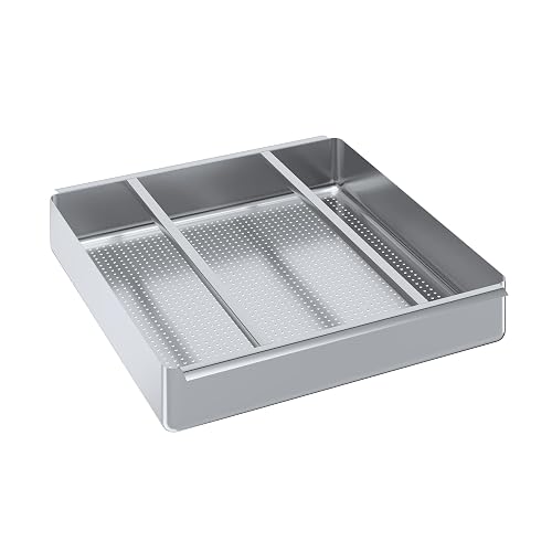 Pre-Rinse Basket with Stainless Steel Slides | Stainles Steel Scrap