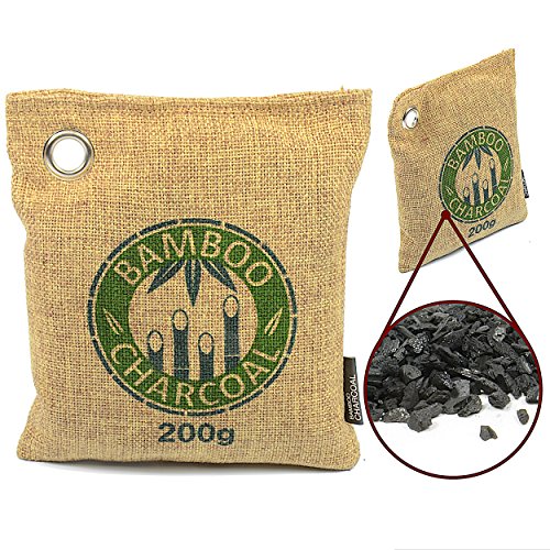 Preisvergleich Produktbild Der originale ökologische Bambus Aktivkohle Luftreiniger & Luftentfeuchter von MountainGoods / Das Original / Entfernt Gerüche, Allergene & Luftschadstoffe / Frei von Giftstoffen, Chemikalien & künstlichen Duftstoffen / 100% biologisch abbaubar & umweltfreundlich / Bambus Aktivkohle Luftreiniger & Luftentfeuchter / Auto-Entfeuchter / Wiederverwendbar / Absorbiert Gerüche - hervorragende Luftreinigung / Gegen viele Geruchsbelästigungen und Schimmelpilz