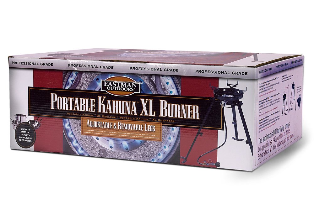 Eastman Outdoors Portable Kahuna Burner with XL Pot and Wok Brackets with  Adjustable, Removable Legs : Amazon.ca: Home