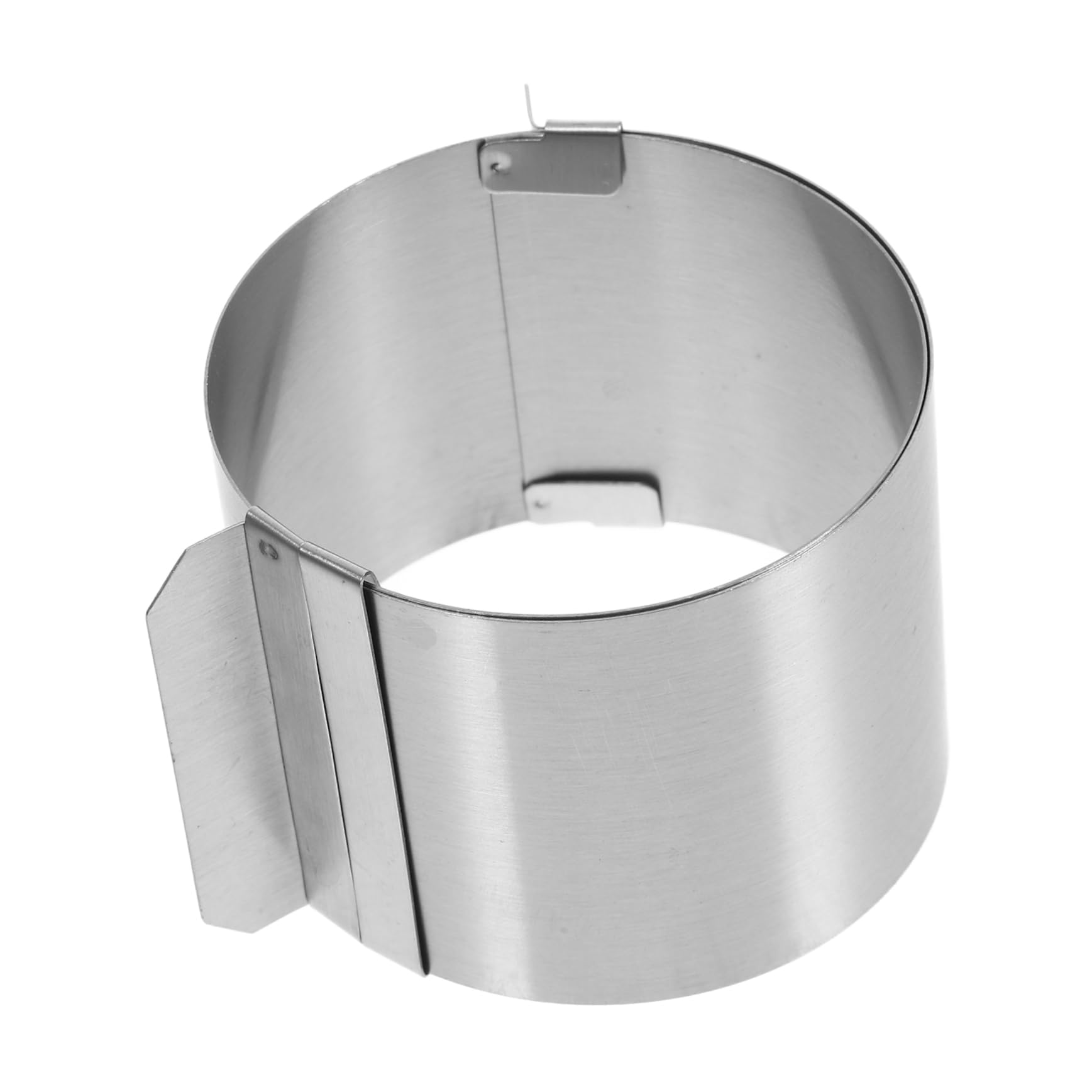 Mousse Circle Cake Ring Frost Form Baking Mold Baking Dessert Mold Mousse Baking Tool Mousse Collar Kitchen Aesthetics Tool Stainless Steel Silver