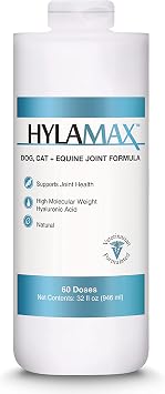 HylaMAX Hyaluronic Acid for Dogs, Cats Equine 32 oz
