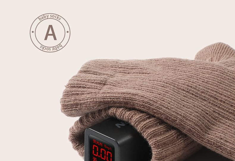 QandSweet Baby Boy Combed Cotton Socks Toddler Crew Sock Non-Skid for Newborn Infant Childrens - Image 4