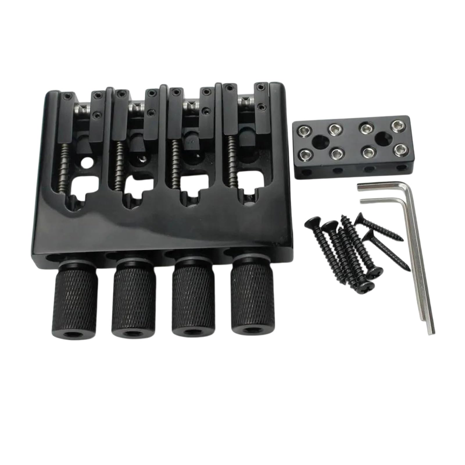 Puente Para Bajo Sin Cabeza Afinación Fina 4/5 Cuerdas Base Bk | Puente de guitarra(5 strings)