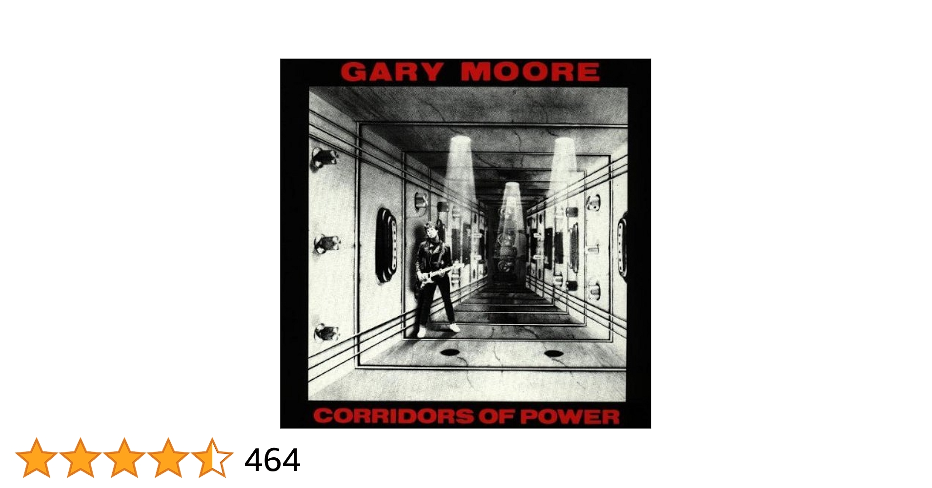 メ⑮-㉚ GARY MOORE - CORRIDORS OF POWERUK盤