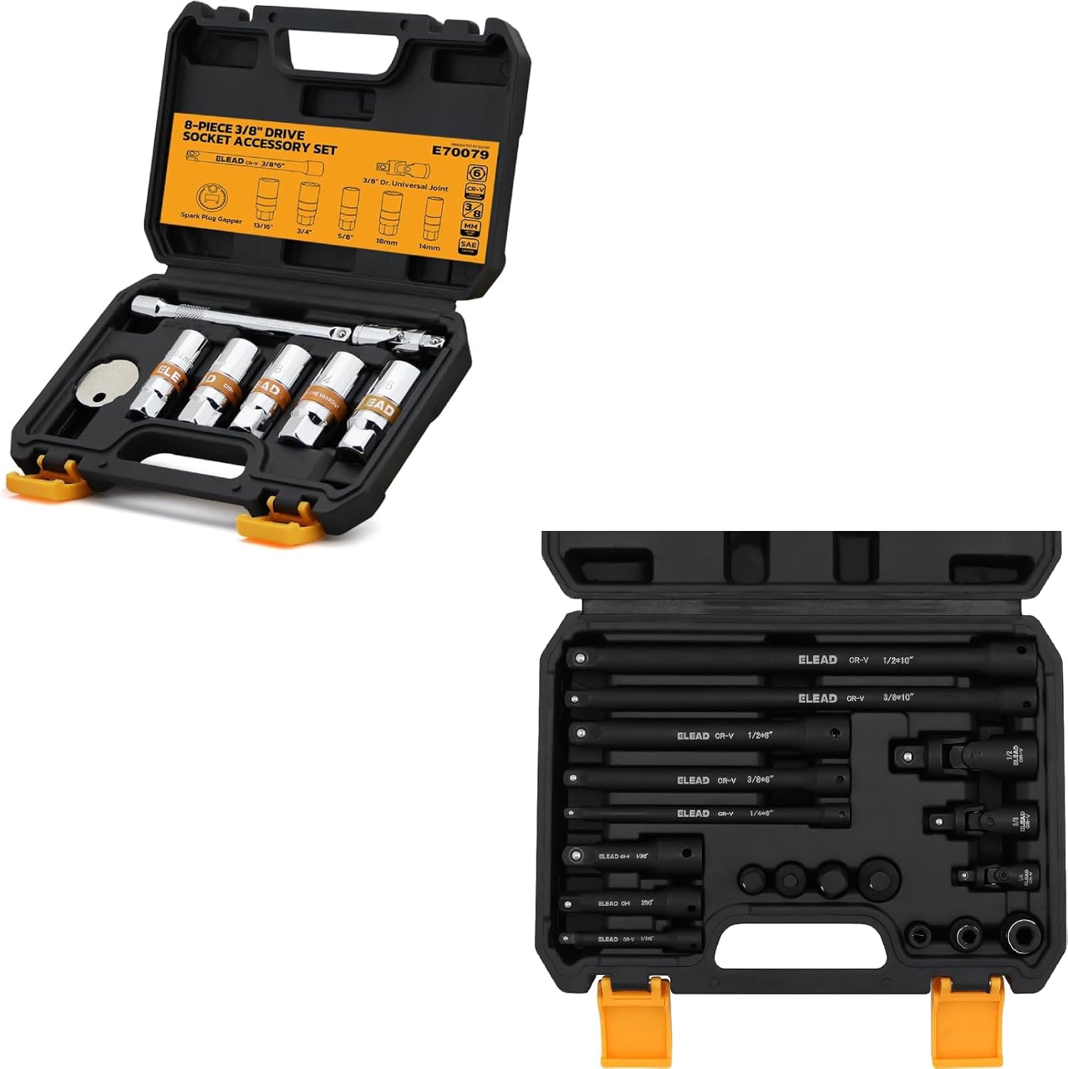 Spark Plug Socket Set & Impact Socket Extension Set