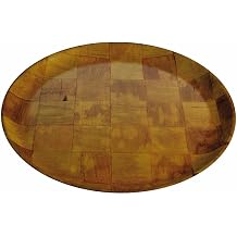 Crestware 12-Inch Crest Wood Plate