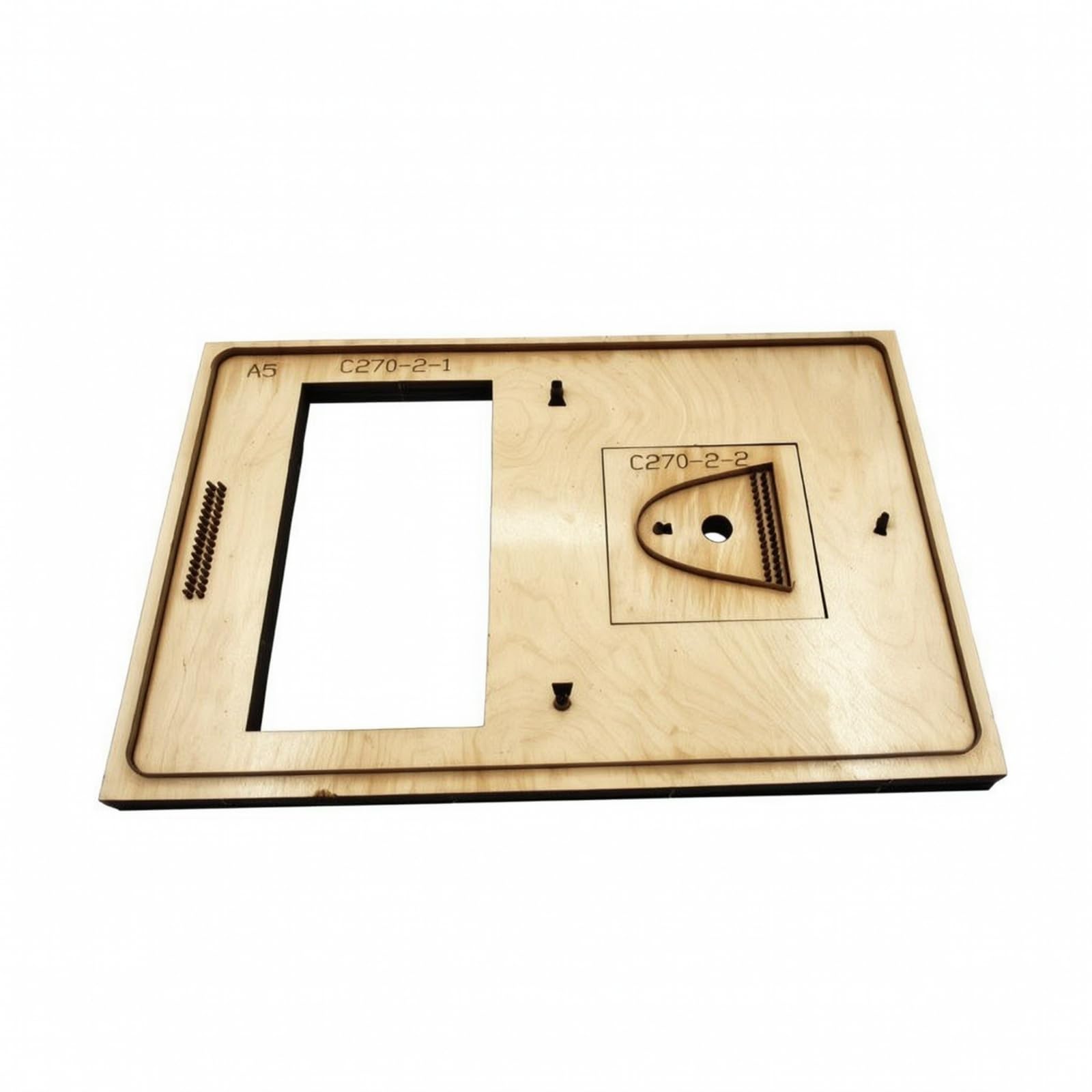 Troquel Punadas corativo | CORS Limpios, Mol Cor para Componens Cuarno, Versátil, Mol Troquel Rectangular, Corte Cuaderno
