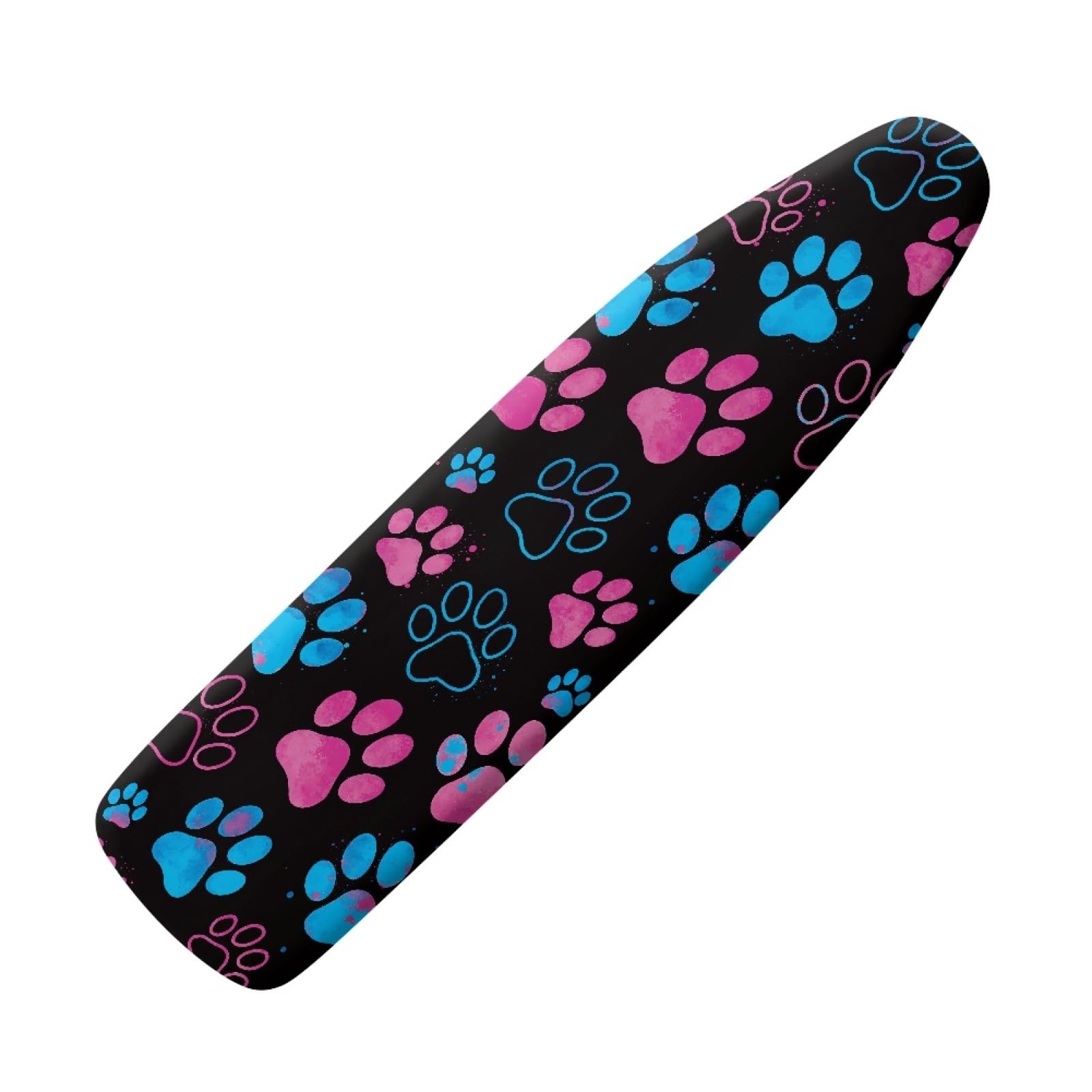 Elasticated Ironing Board Covers 125 X 45 Pink Blue Universal iron board covers and Padding,Adjustable Fastener,Durable,Washable,Easy to Install,Slip-resistant and heat-resistan