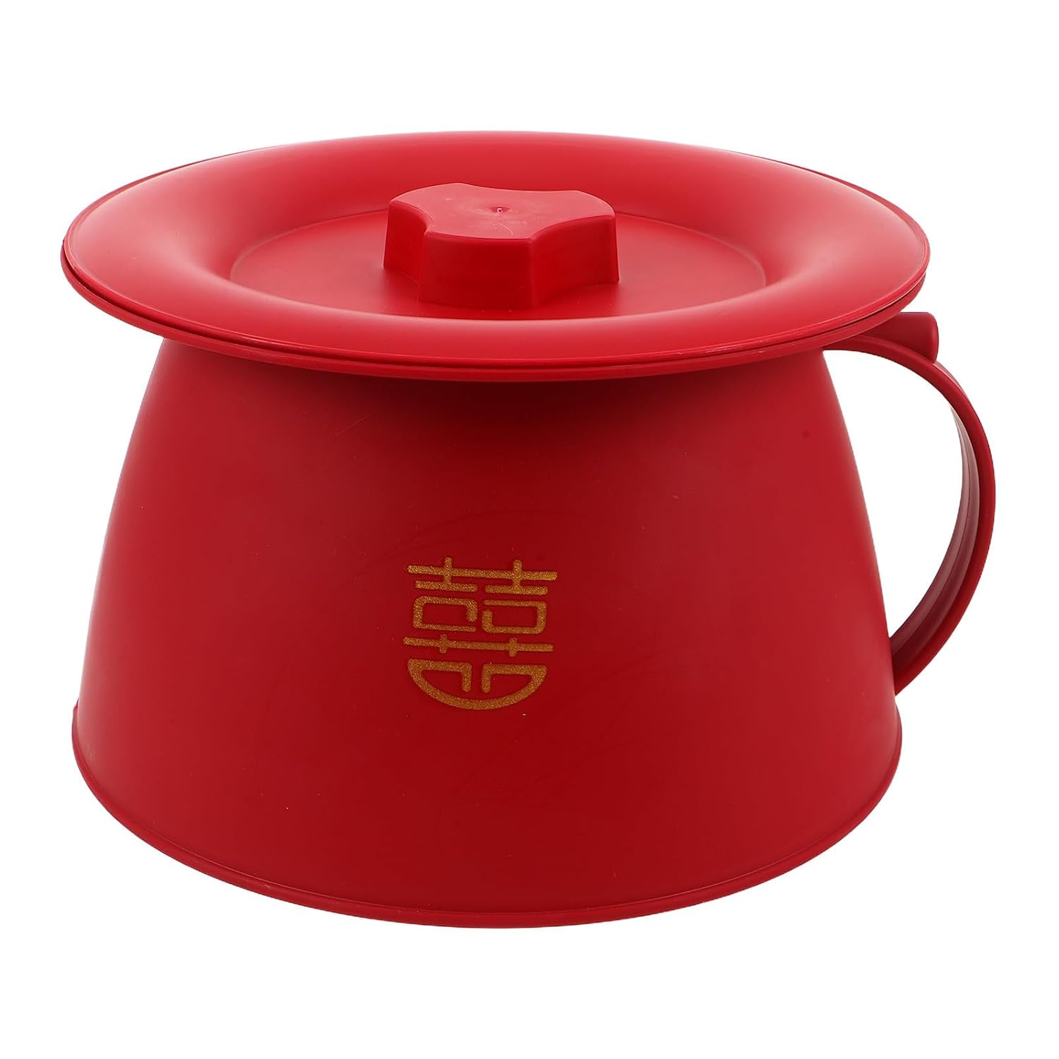 Baby Potty Pee Pail with Lid and Brush, Portable Plastic Urinal