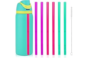 Reusable Straw Replacements for Owala Stainless Steel Water Bottle