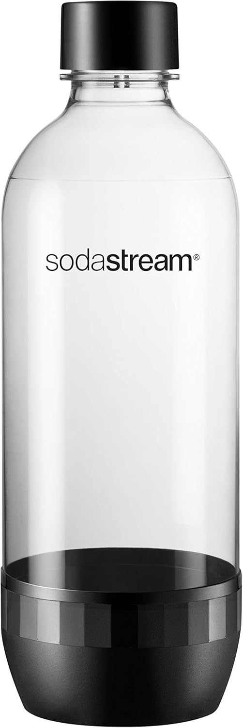SodaStream Classic Dishwasher Safe 1L Carbonating Bottle (Black) Home & Kitchen