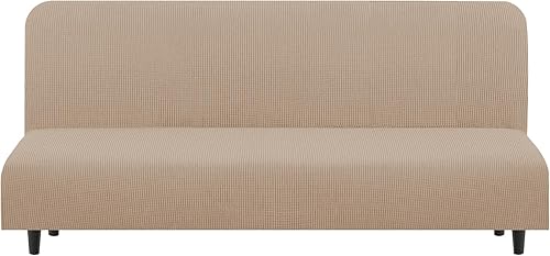 Miniatura 89 de U-NICE HOME Funda para sofá biplaza elástica, cubierta para sofá, funda para sillón, protector de muebles para sofá con 2 cojines, funda para sofá