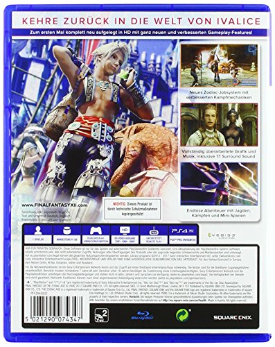 FINAL FANTASY XII The Zodiac Age PlayStation 4 - vue 3