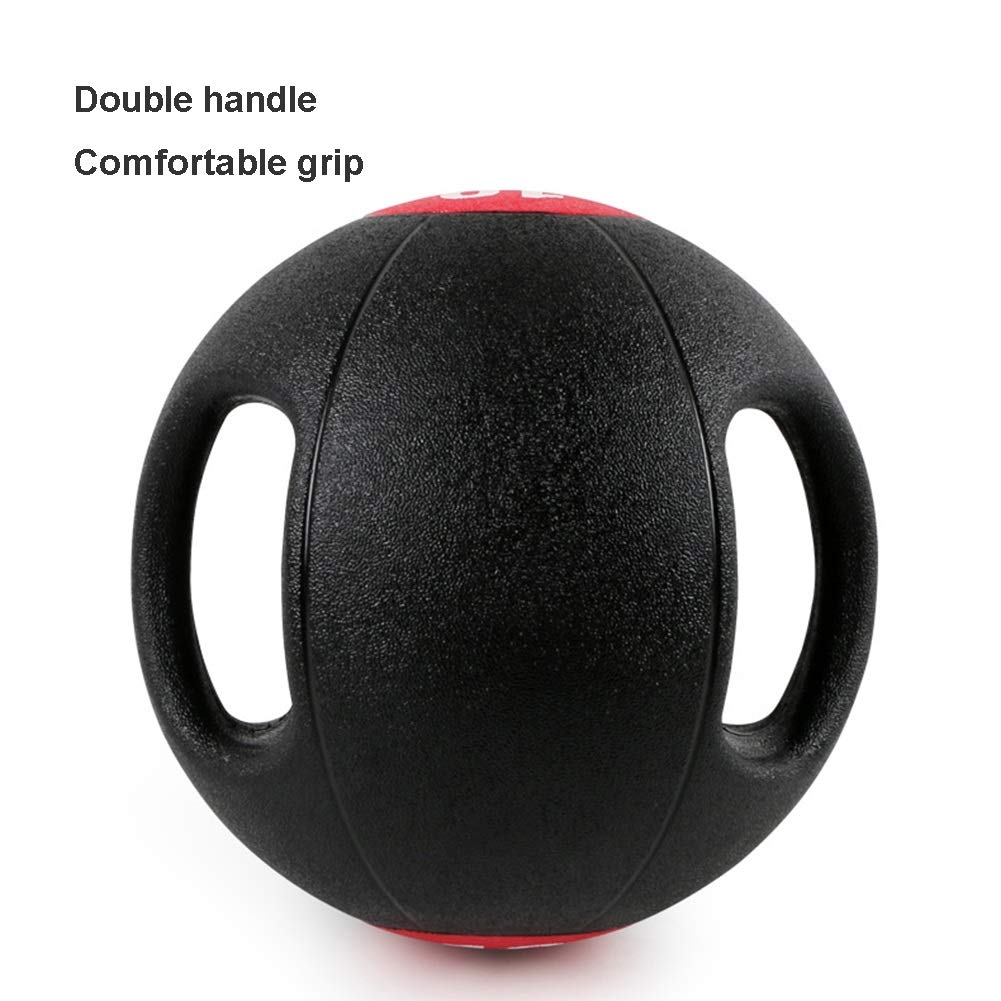 Medizinbälle Binaural Medizinball, Gummi Gravity Ball, Core Training Muskeltraining Fitness Ball for Home und Fitnessraum, 3 kg / 4 kg / 5 kg / 6 kg / 7kg / 8KG / 9KG / 10kg (Size : 8kg/17.6lb)