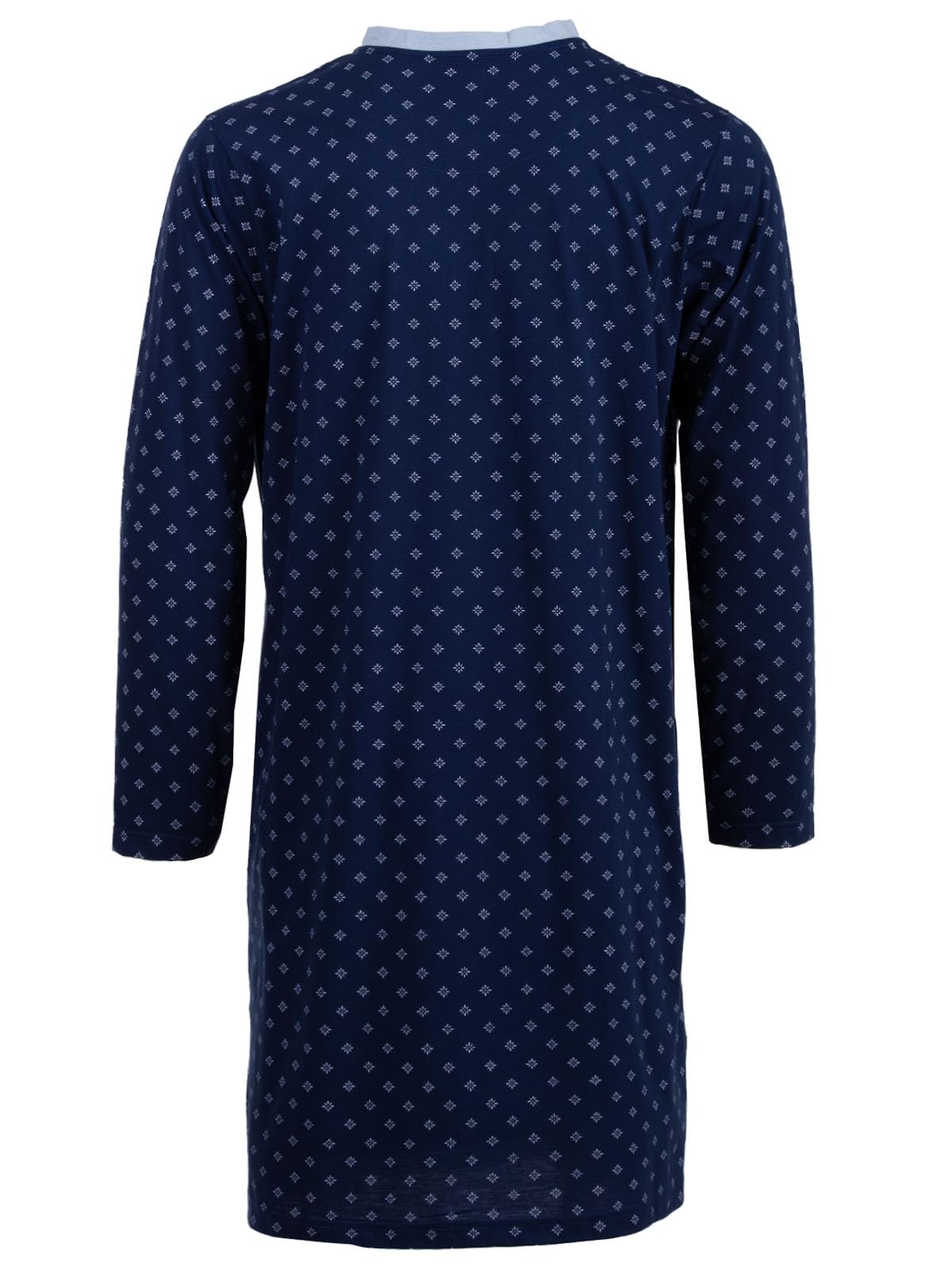 Camisón de manga larga para hombre con brújula y bolsillo en el pecho con botones, talla M-3