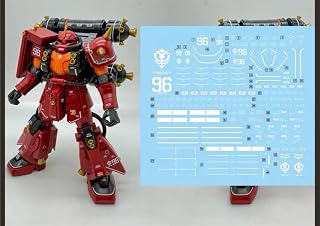 (HG 1/144 MS-06R 高機動型ザク サイコ ザク用)HG RG MG PG RE HiRM ロボット プラモデル用水転写式デカール [並行輸入品]