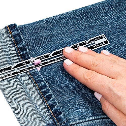 Kit de dobladillo Singer con cinta termoadhesiva textil y alfileres 8