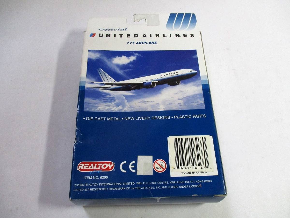 Amazon.co.jp: ユナイテッド航空 777 リアルトイ UNITED