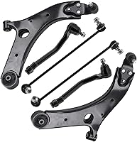 Vista 18 de Detroit Axle - Kit de brazos de control delanteros para Chevy GMC Silverado Sierra 1500 Avalanche Yukon Tahoe Escalade ESV EXT, 2 brazos de control