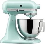 KitchenAid Ultra Puissance Plus Series Mélangeur à tête incrustée 4,5-quart, glace, KSM96IC