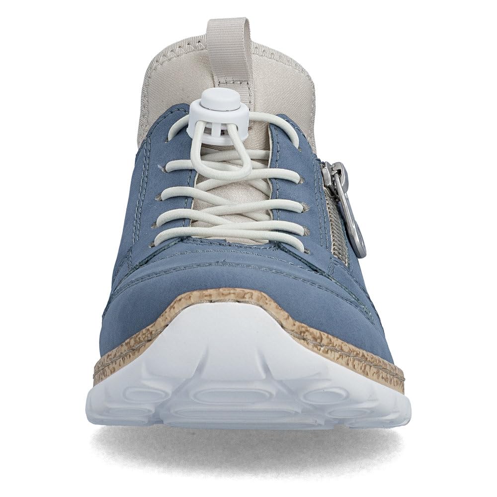 Rieker Damen Slip-On Sneaker N42G0, Frauen Halbschuhe