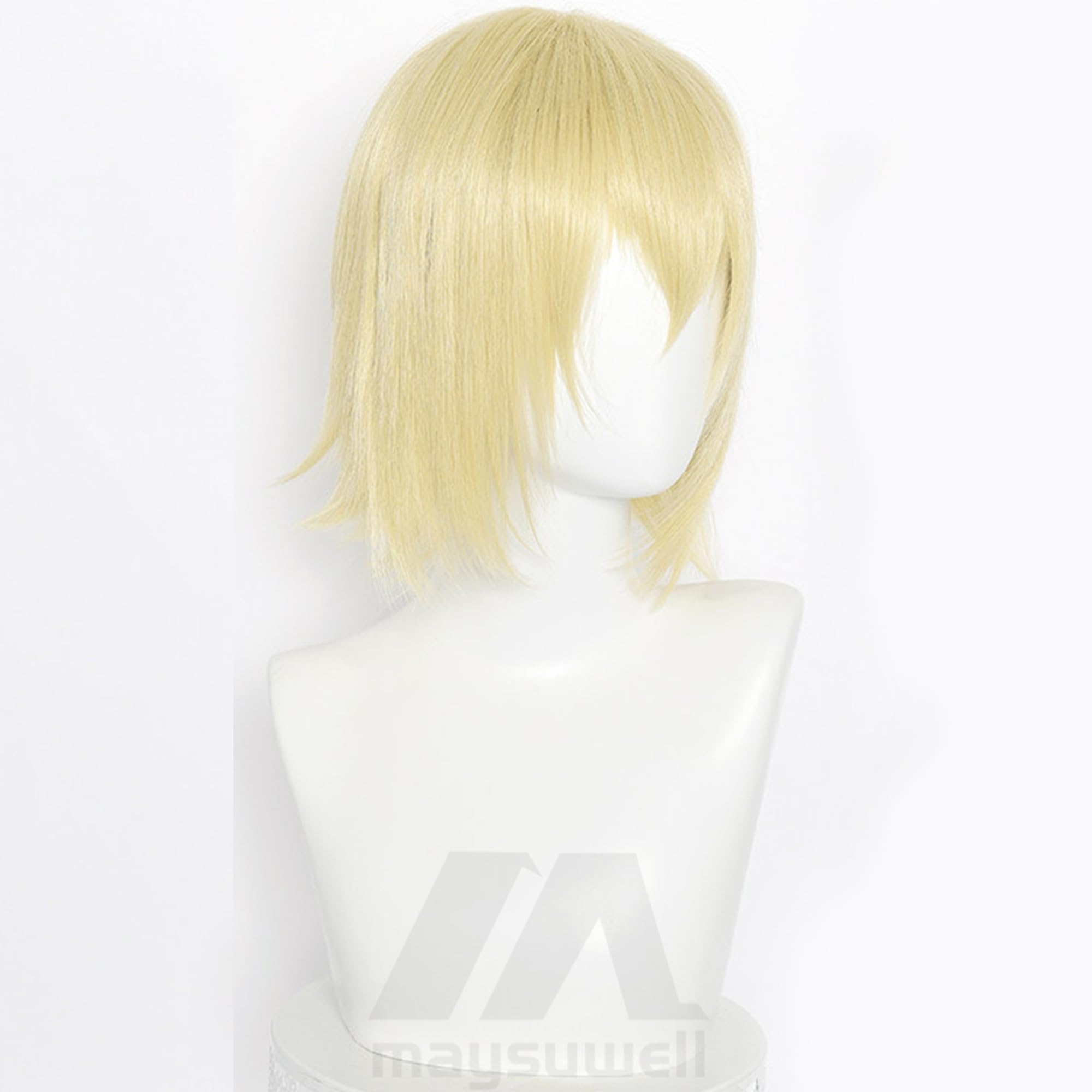 Anime Cosplay Wig Wig Light brown long hair for Comic Con, Cosplay show, Halloween