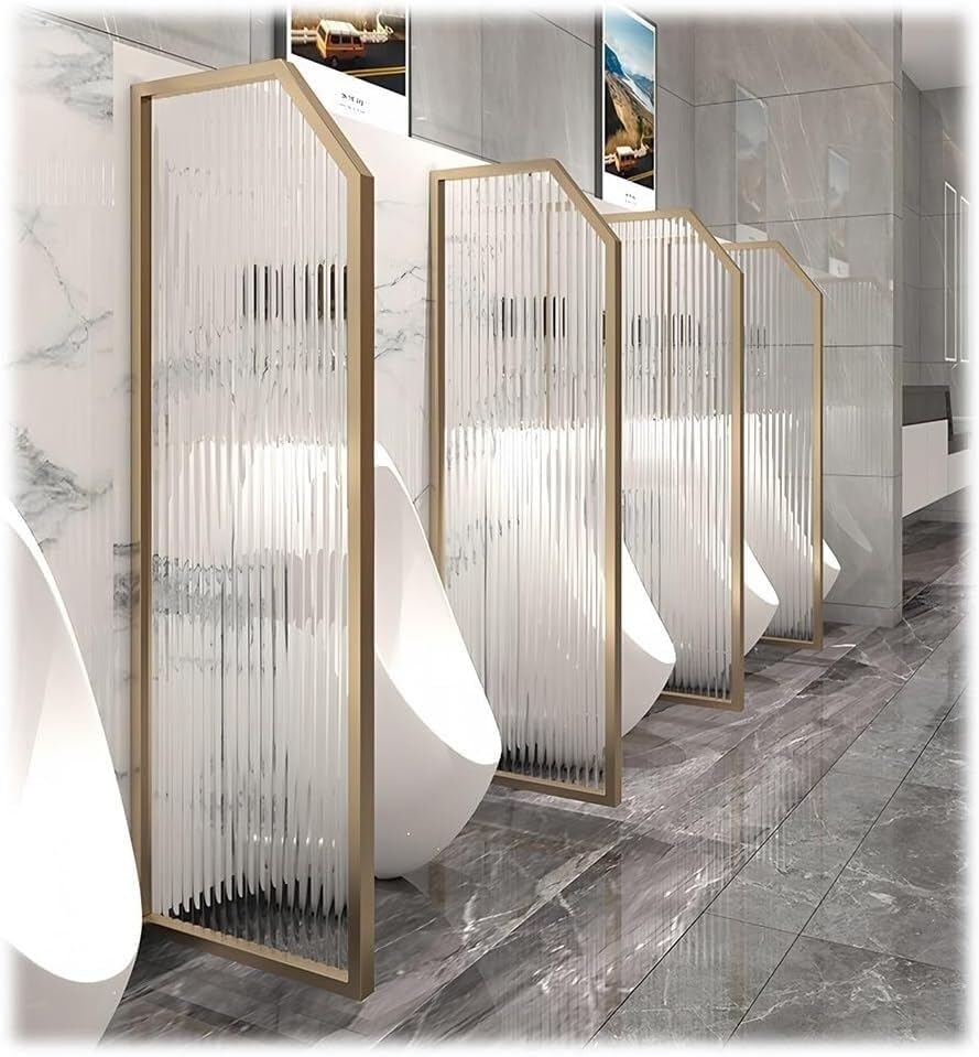 Cloison de séparation de bureau et écran de confidentialité mural pour toilettes et urinoir