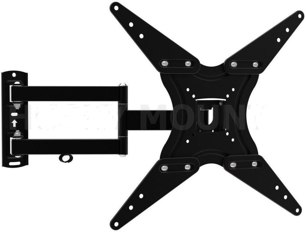 Full Motion TV Wall Mount Swivel Bracket 32 40 42 47 55 Inch LED LCD Flat Screen