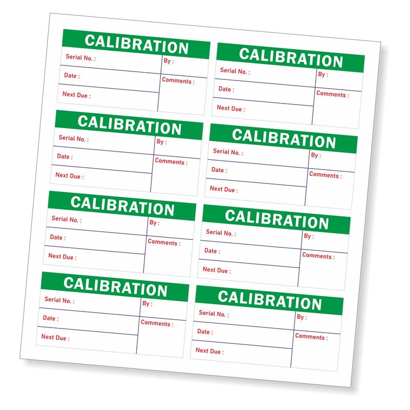 Calibration QC Passed Stickers for Quality Check, Medium Size 2x1 Inch Paper Labels, Multi, 200 Stickers-image-13