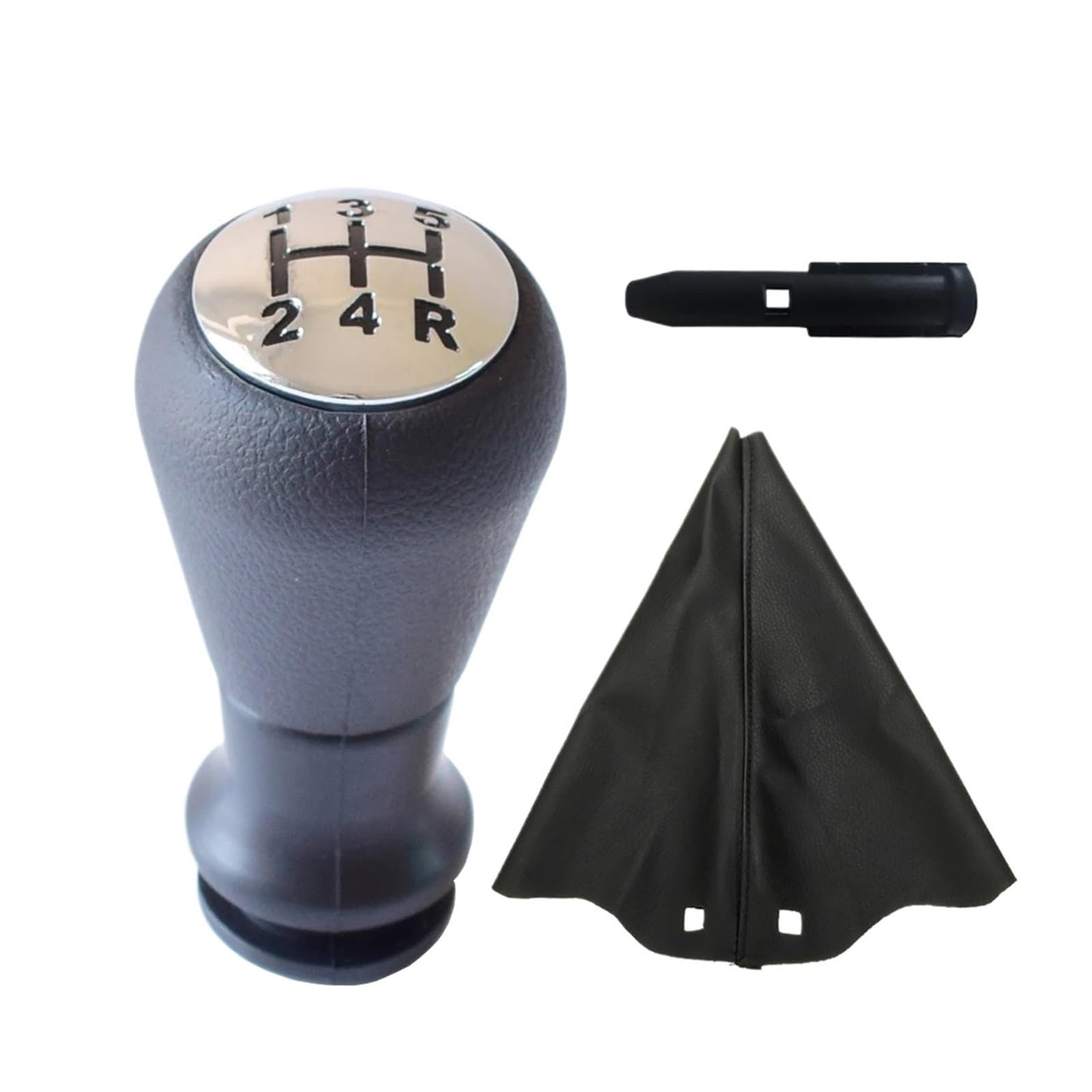 Bxbdekqgl Option 6 Gear Shift Knob For Saxo For Xsara For Xantia For C2 For Pluriel For C3 For Picasso C4 B7 Ds4 Gear Shift Knob Lever Pu Leather Abs With Gaiter Boot(Option 6)