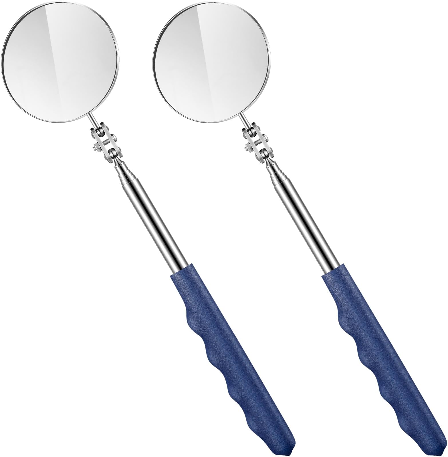 Copkim 2 Pcs Telescoping Inspection Mirror