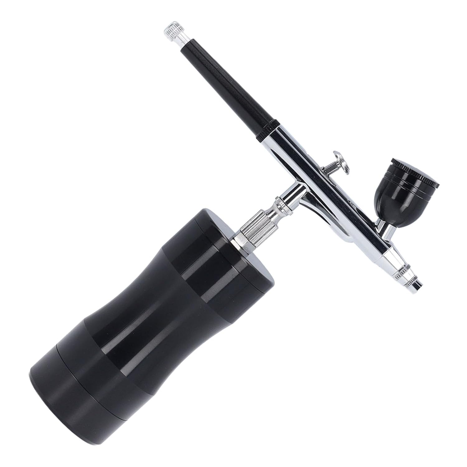 Airbrush Kit, Cordless Portable, Upgraded Motor, 27PSI Nozzle with Stylish Design for Makeup, Nail Art, Cake Decorating
