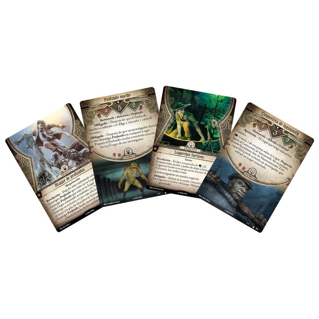 Fantasy Flight Games | Arkahm Horror LCG: La conspiración de Innsmouth
