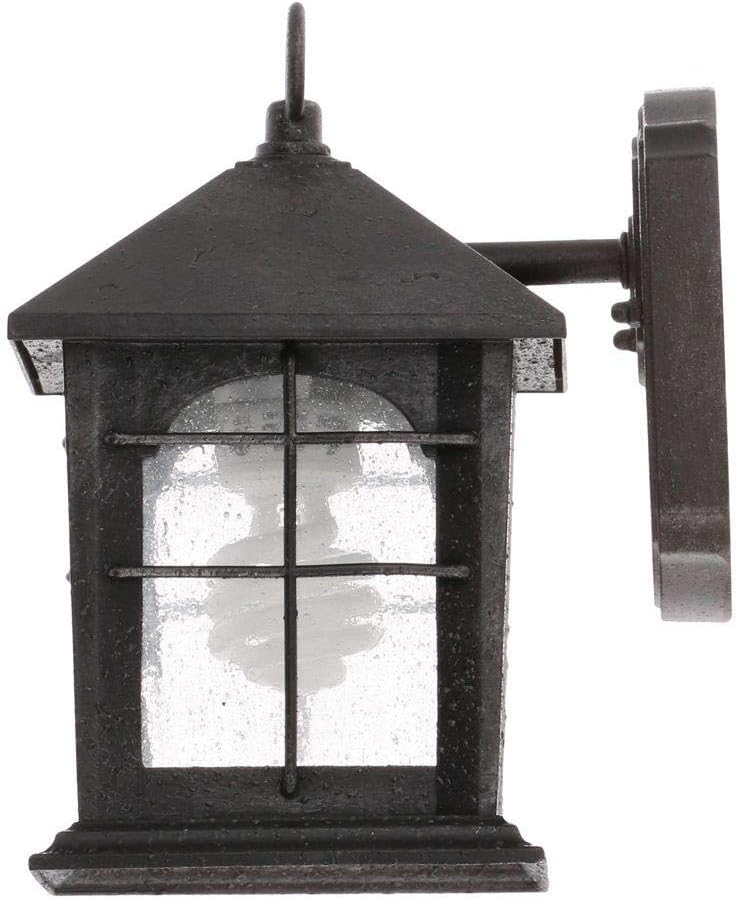 Best Deal 🛒 Brimfield Outdoor Aged Iron Wall Lantern