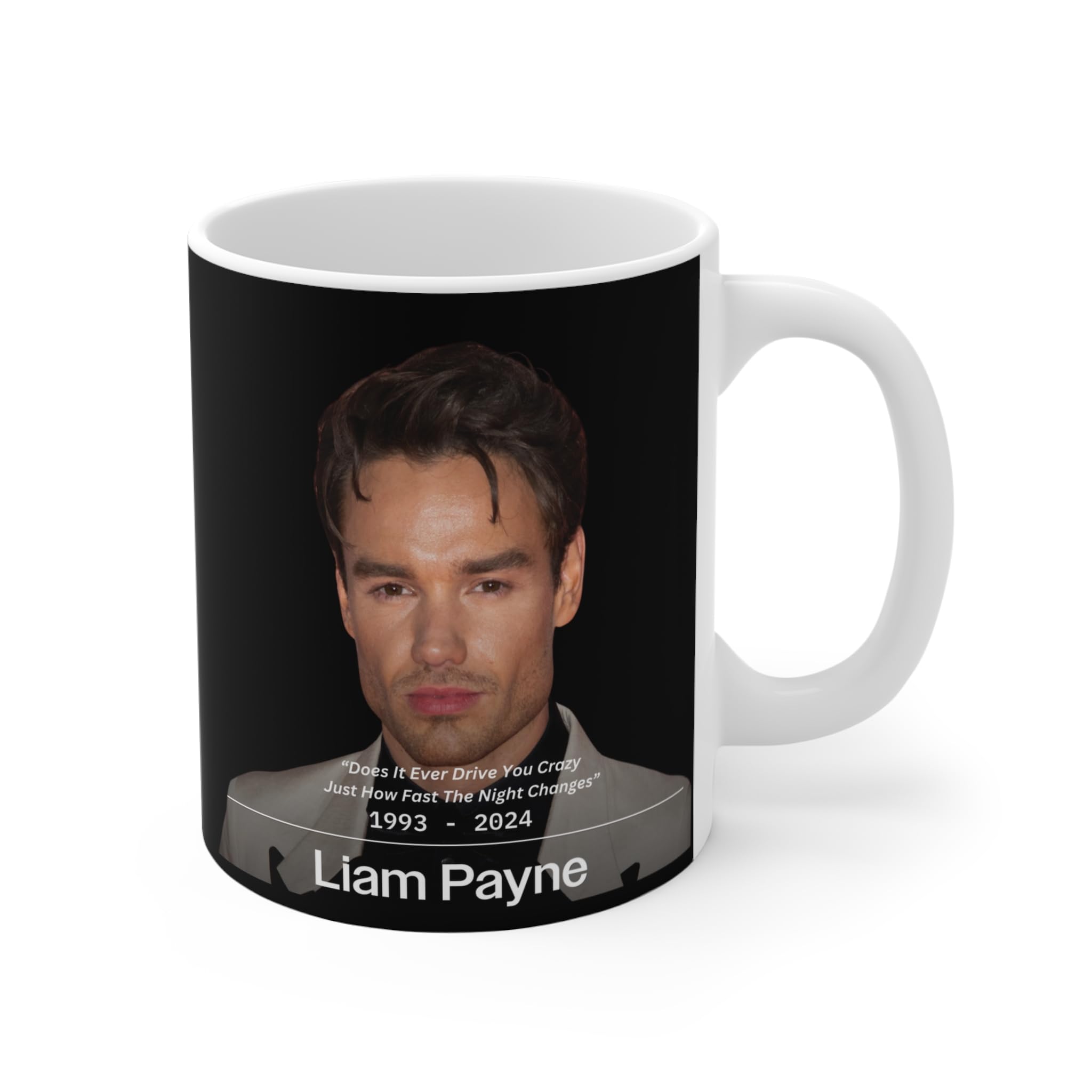 Liam Payne Tribute 11oz Ceramic Mug with Handle