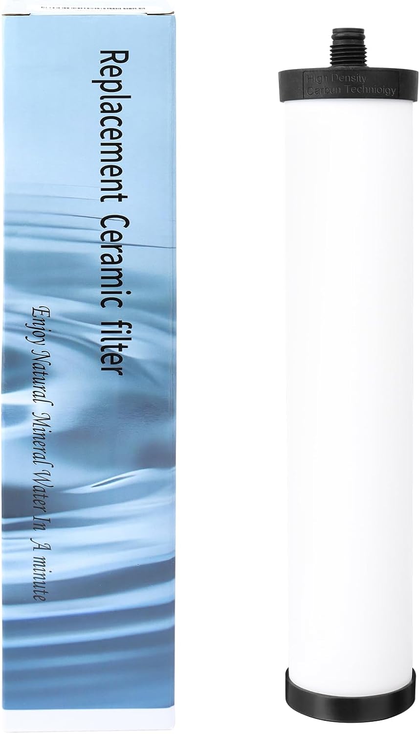 FRX02 UltraCarb Ceramic Drinking Water Filter Cartridge, for Franke Triflow & Filterflow Undersink Filtration System, Compatible with Franke 02 FRX-02 W9223021 FR9455 FRX-01