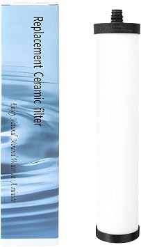 FRX02 UltraCarb Ceramic Drinking Water Filter Cartridge, for Franke Triflow & Filterflow Undersink Filtration System, Compatible with Franke 02 FRX-02 W9223021 FR9455 FRX-01