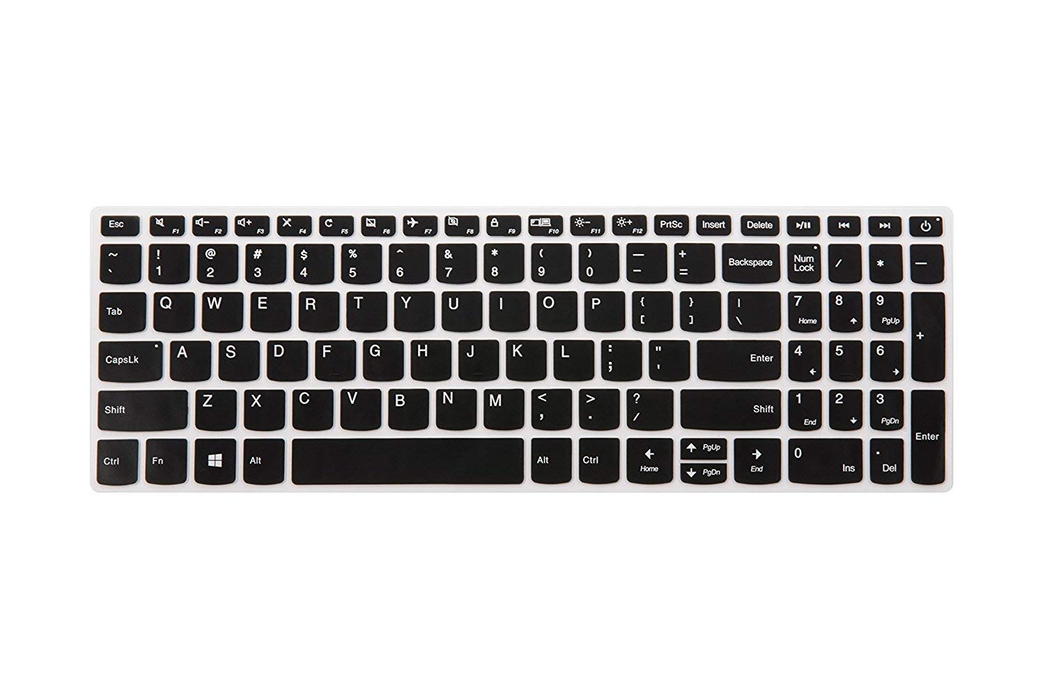 Oaky Premium Keyboard Cover Skin for Lenovo 5000-15, ideapad 320s-15, V730-15, 720-15, 320c-15, 320-15,V330-15, 520-15, AIR 15-2019,L340,Yoga C940 TPU Keyboard Skin Protector US Layout (B0993TMS63) Amazon Price History, Amazon Price Tracker