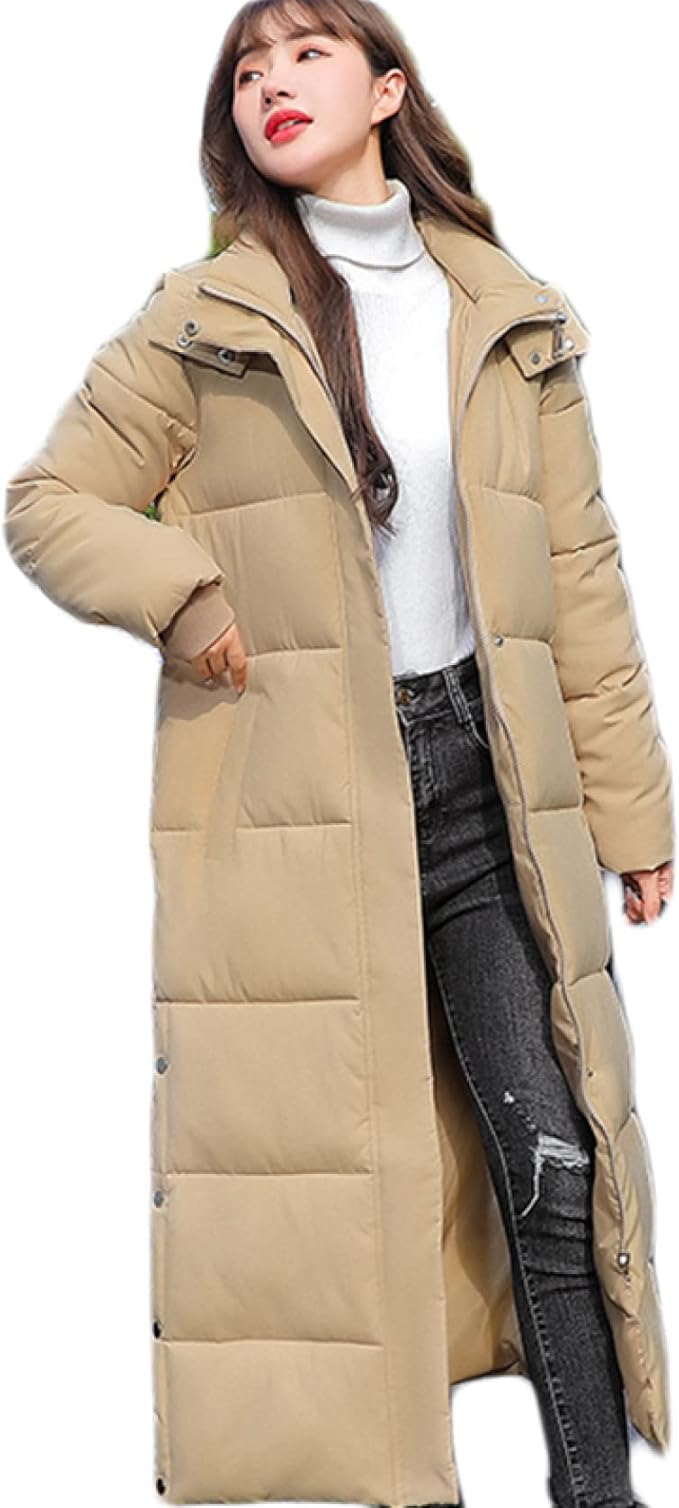 Amazon ダウンジャケット レディース 防寒コート アウター ダウンコート 冬着 防寒 あたたかい アウトウェア ジップアップ 暖か 雪遊び 女性用 冬物 ロングコート 着痩せ ウィンタージャケット ベンチコート アウターウエア 綿服 コート ジャケット 通販