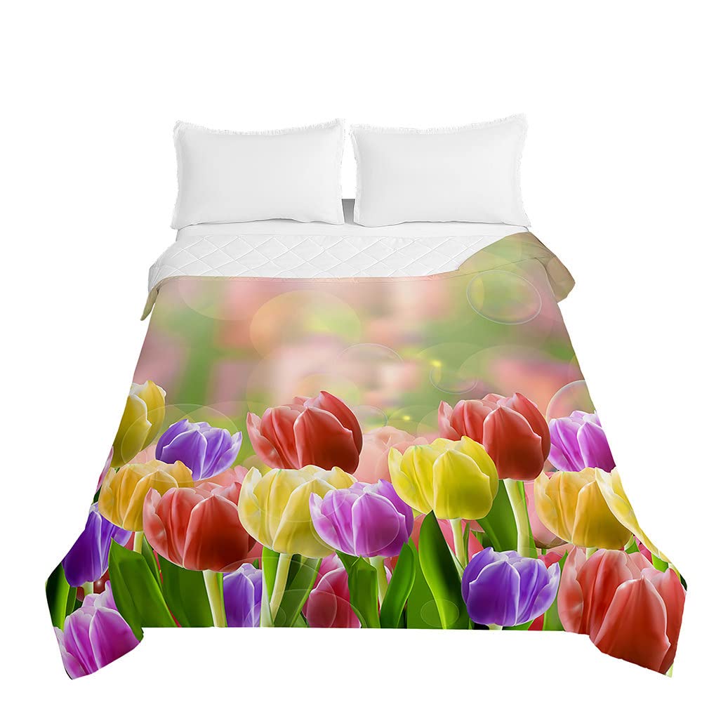 Odot Coverless Dekbed 2,5 TOG Zomerdekbed - Omkeerbaar, Lichtgewicht En Ademend - Eenpersoons, Tweepersoons Of Kingsize (Magnolia)