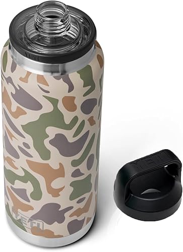 Miniatura 34 de YETI Rambler - Botella de 36 onzas, aislada al vacío, a prueba de fugas, de acero inoxidable con tapón para sorbos Vacuum Insulated, Leakproof