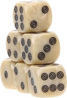 NUSITOU 20 Pçs Dados Decoração Infantil Decoração Vintage Halloween Brinquedos De Halloween Rpg Dados Clube Dados Mortos-Vivos Desencadeados Comandante Deck Mesa Dados De Jogo Dados De