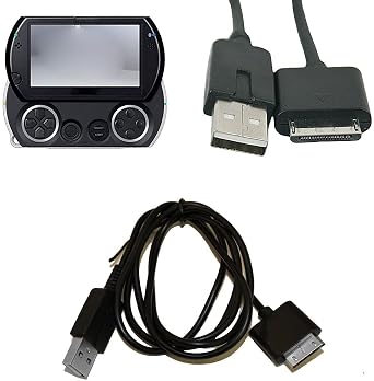 New 2-in-1 USB 2.0 Data Sync Transfer and Power Charger Cable for PSP GO
